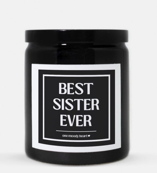 Best Sister Ever Candle (Classic Style)