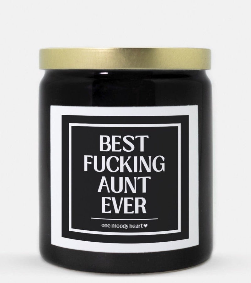 Best Fucking Aunt Ever Candle (Classic Style)