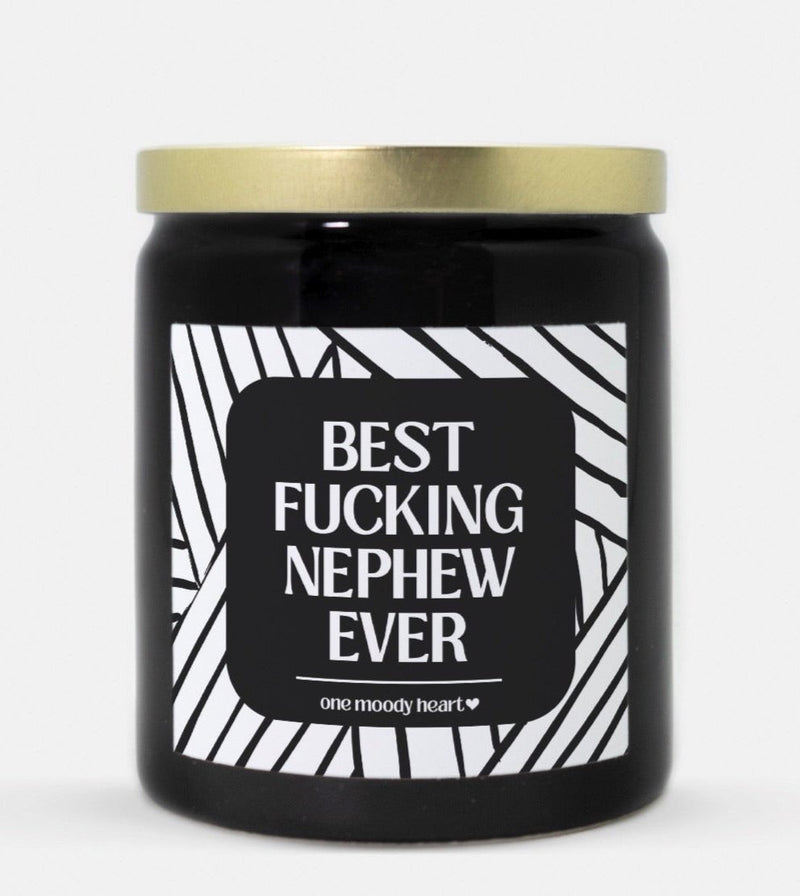 Best Fucking Nephew Ever Candle (Modern Style)