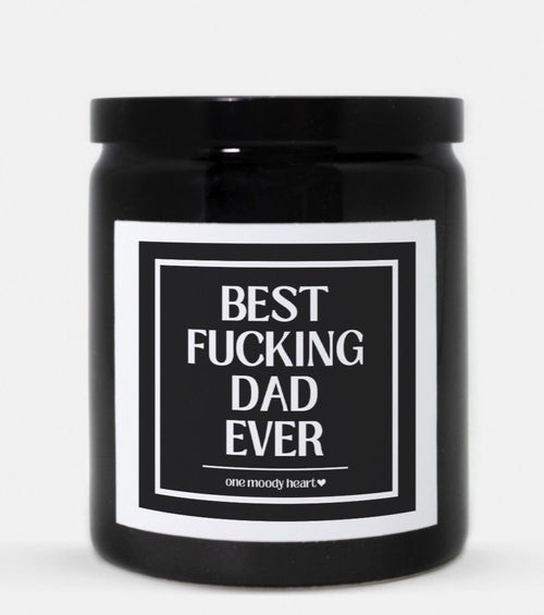 Best Fucking Dad Ever Candle (Classic Style)