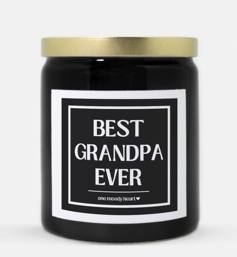 Best Grandpa Ever Candle (Classic Style)