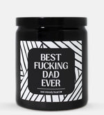 Best Fucking Dad Ever Candle (Modern Style)