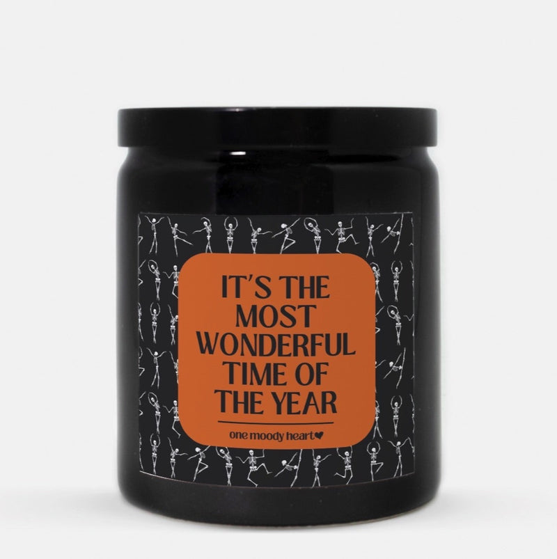 It's The Most Wonderful Time Of The Year Halloween Candle