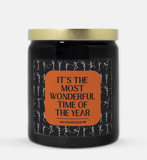 It's The Most Wonderful Time Of The Year Halloween Candle