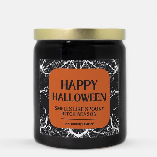 Happy Halloween Smells Like Spooky Bitch Season Halloween Candle