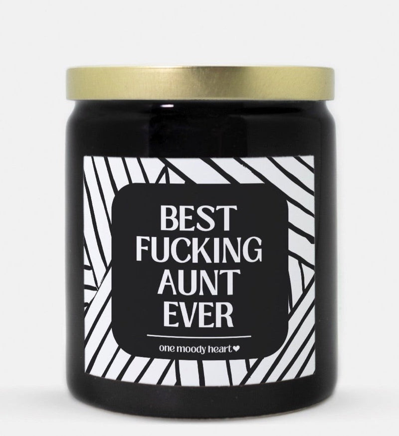 Best Fucking Aunt Ever Candle (Modern Style)