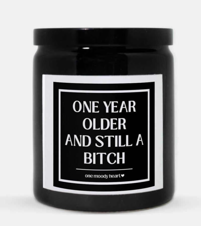 One Year Older Candle (Classic Style)