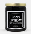 Birthday Favorite Bitch Candle (Classic Style)