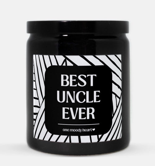 Best Uncle Ever Candle (Modern Style)