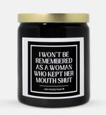 Won't Be Remembered Candle (Classic Style)