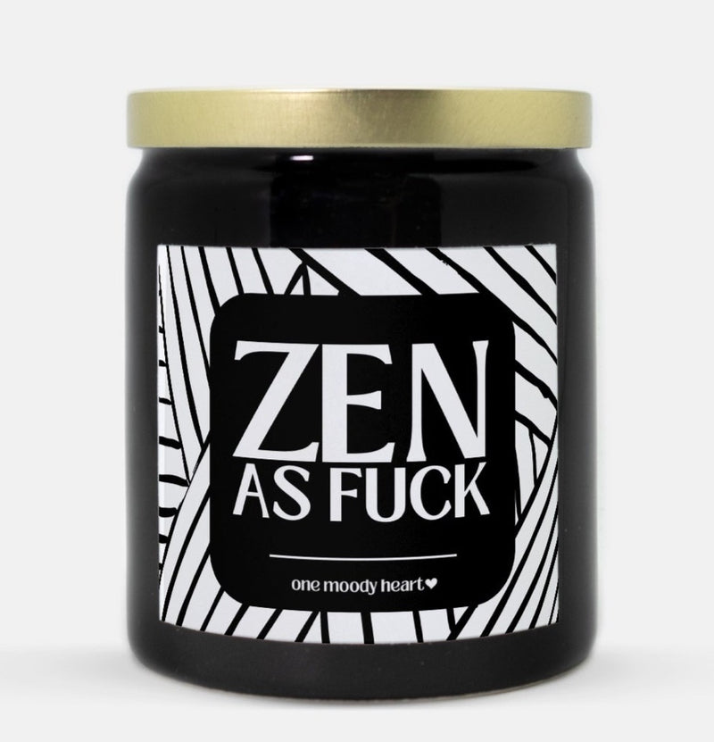 Zen As Fuck Candle (Modern Style)