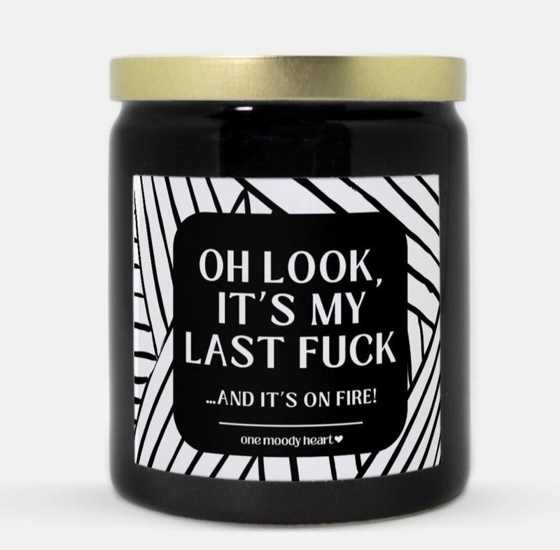 Last Fuck Candle (Modern Design)