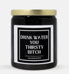 Drink Water Candle (Classic Style)