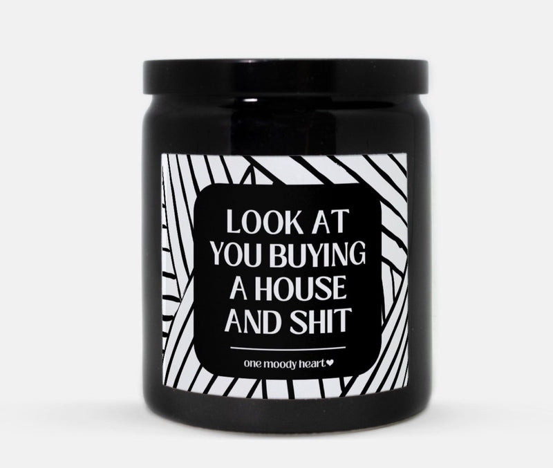 Buying A House Candle (Modern Style)