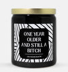 One Year Older Candle (Modern Style)