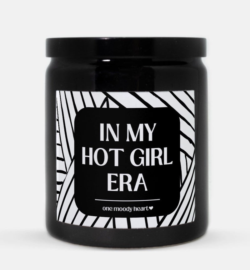 In My Hot Girl Era Candle Modern Style – One Moody Heart