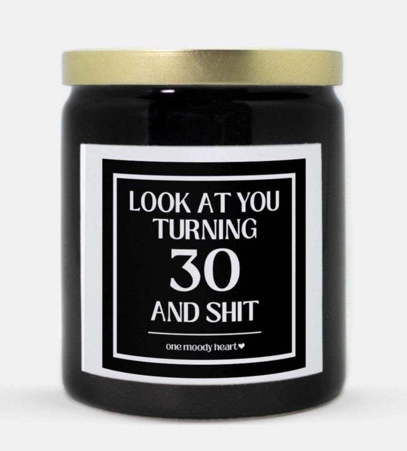 30th Birthday Candle (Classic Style)