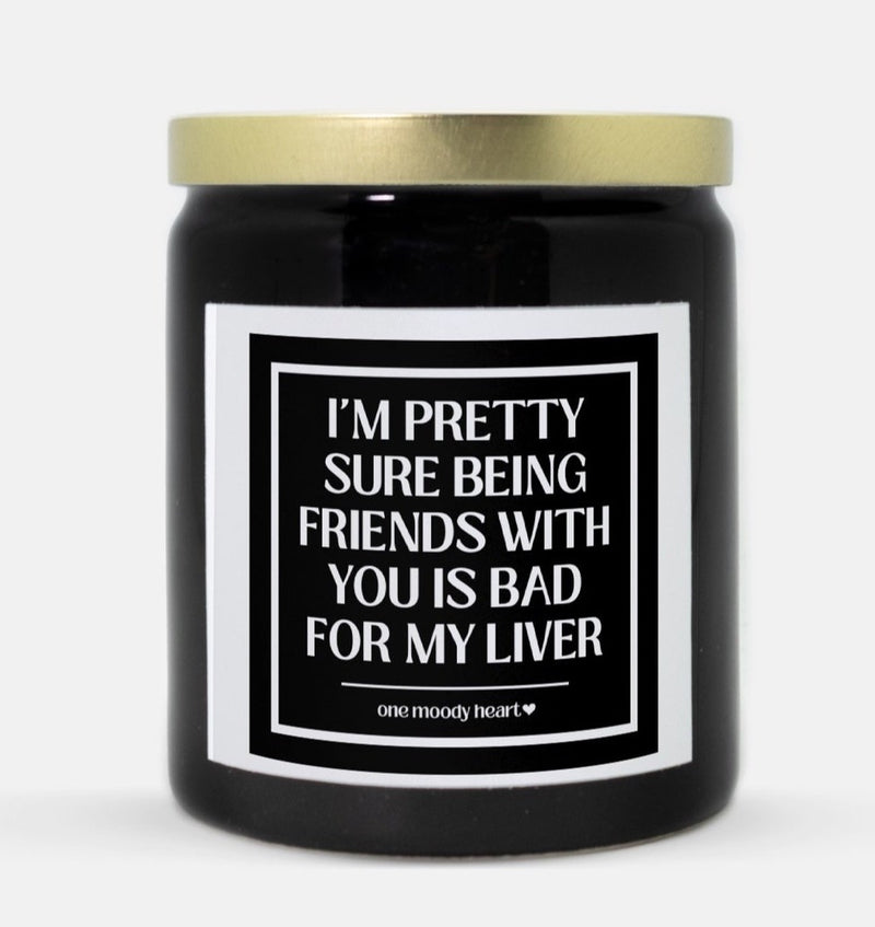 Being Friends With You Candle (Classic Style)