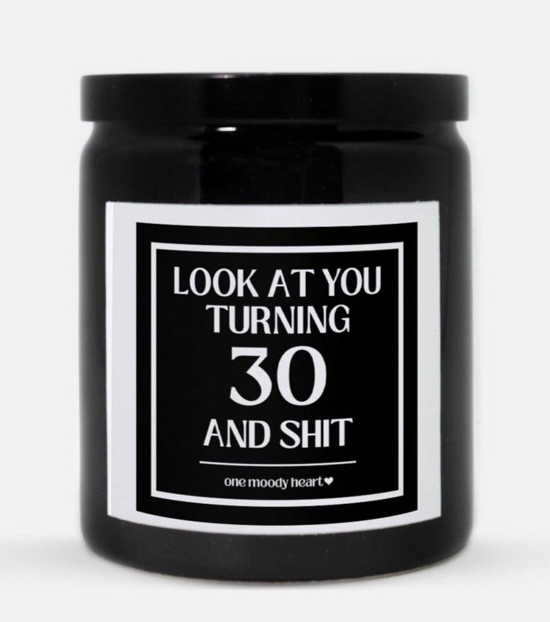 30th Birthday Candle (Classic Style)