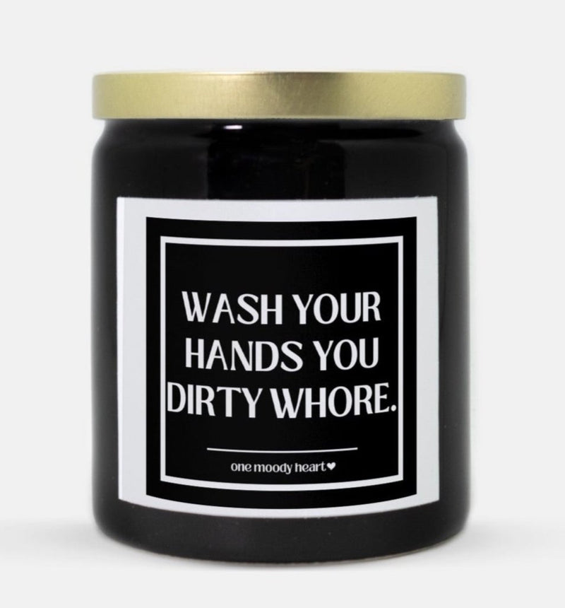 Wash Your Hands Candle (Classic Style)