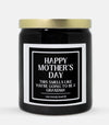 Happy Mother's Day You're Going To Be A Grandma Candle (Classic Style)