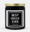 Best Uncle Ever Candle (Classic Style)