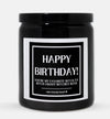 Birthday Favorite Bitch Candle (Classic Style)