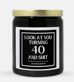 40th Birthday Candle (Classic Style)